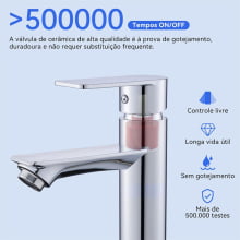 TORNEIRA BANHEIRO MONOCOMANDO MISTURADOR ALTA AURÁ